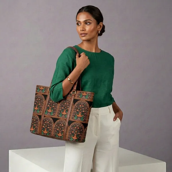 Brown_Printed_Tote_Bag_For_Women