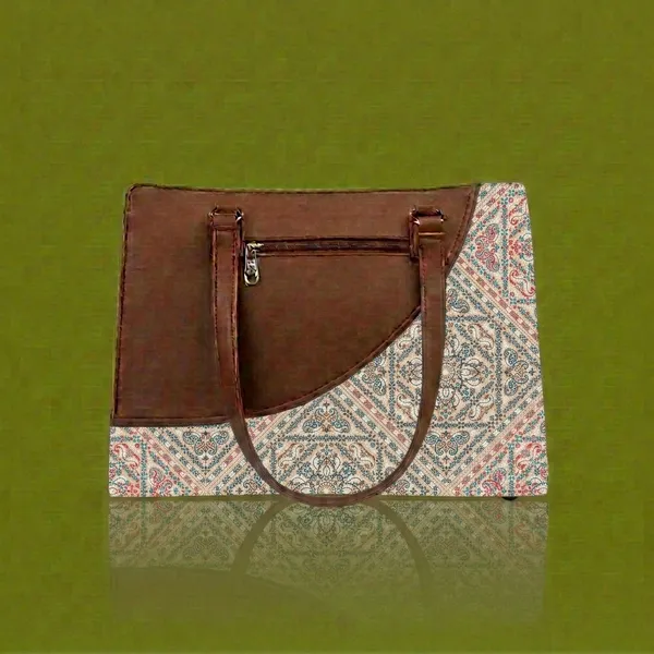 Brown_Printed_Fabric_Tote_Bag_For_Women