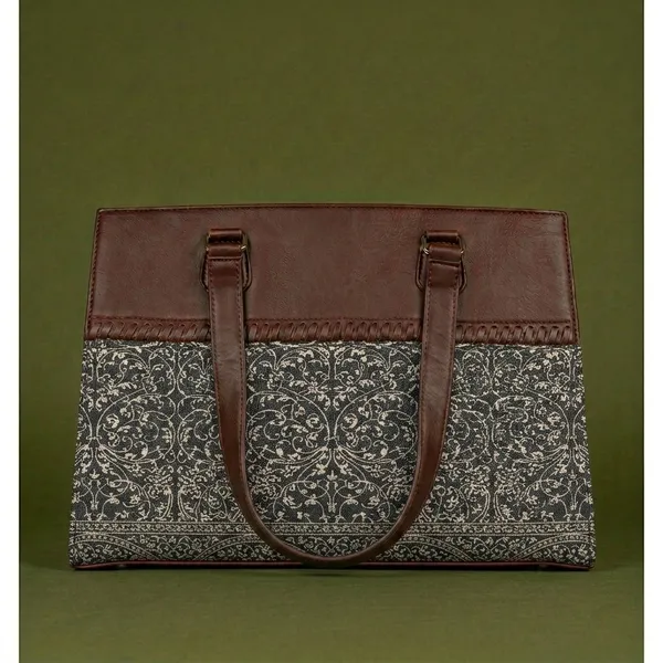Brown_Printed_Tote_Bag_For_Women