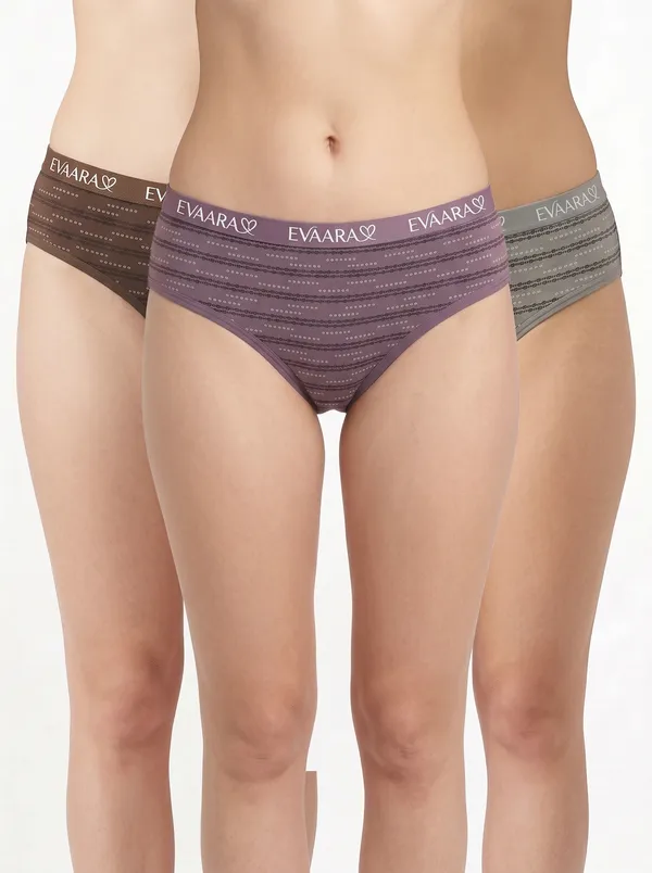 Multicolour_Cotton_Panty_For_Women_(Pack_Of_3)