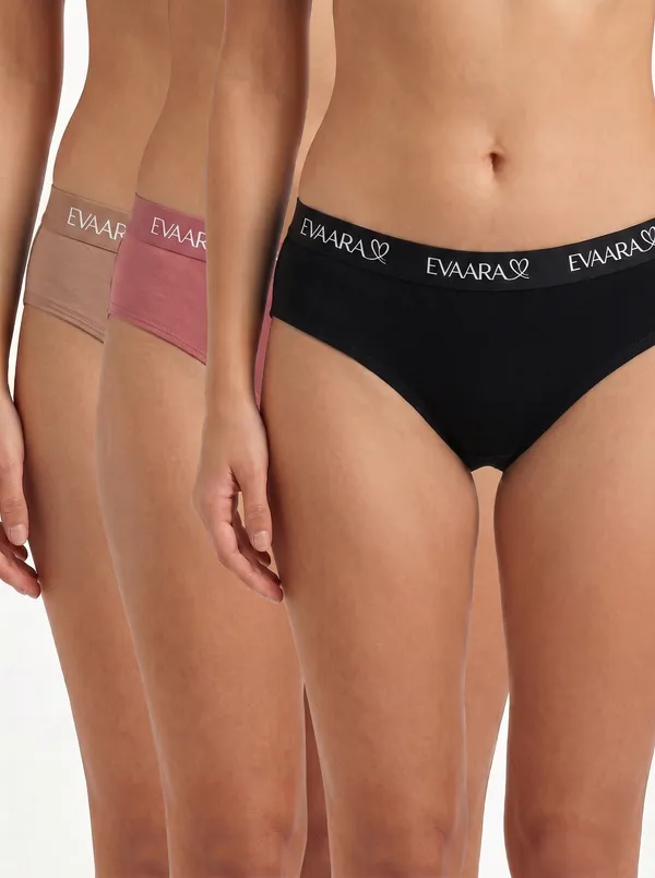 Multicolour_Cotton_Panty_For_Women_(Pack_Of_3)