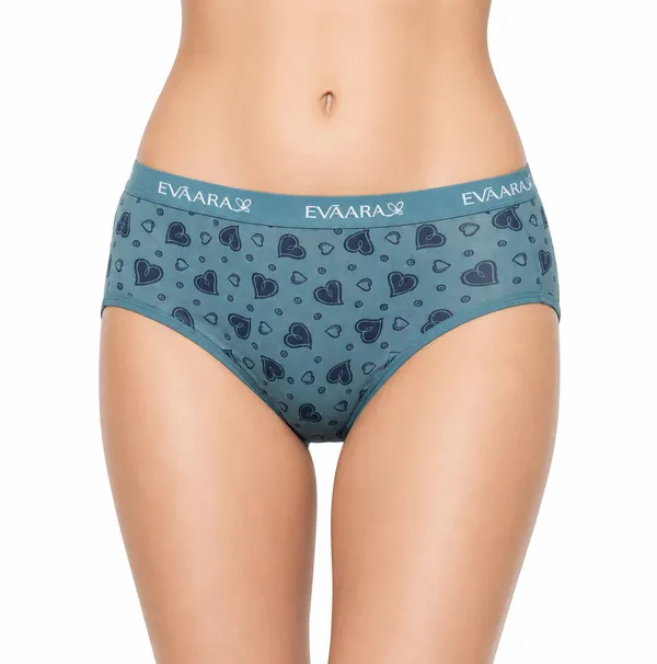 Multicolour_Nylon_4-Way_Stretch_Panty_For_Women