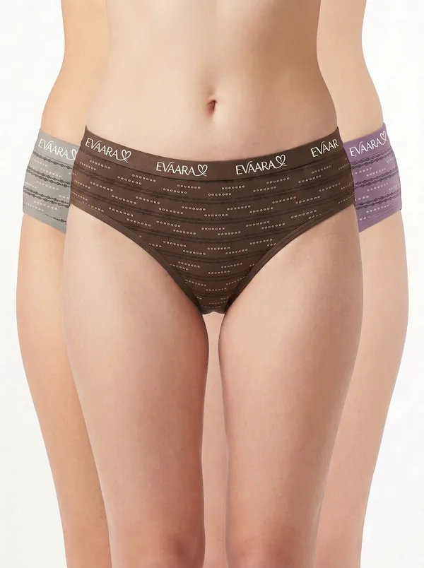 Multicolour_Cotton_Panty_For_Women_(Pack_Of_3)