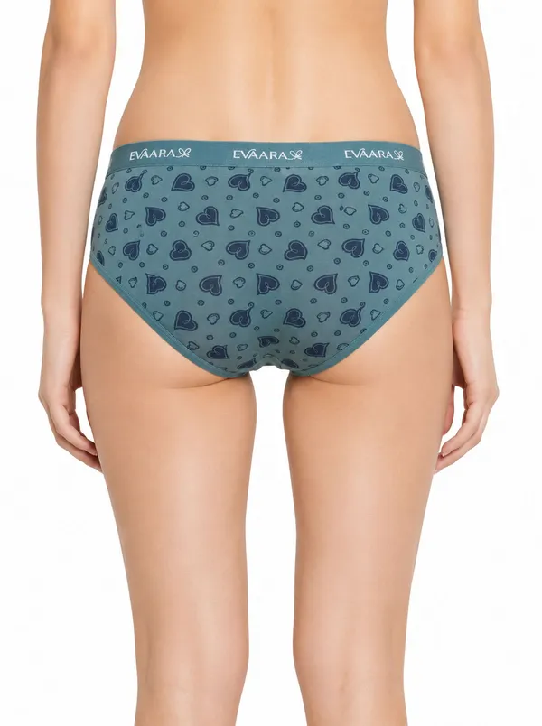Multicolour_Nylon_4-Way_Stretch_Panty_For_Women