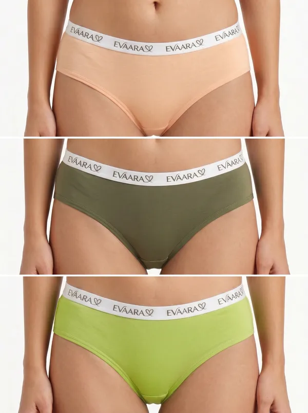 Multicolour_Cotton_Panty_For_Women_(Pack_Of_3)