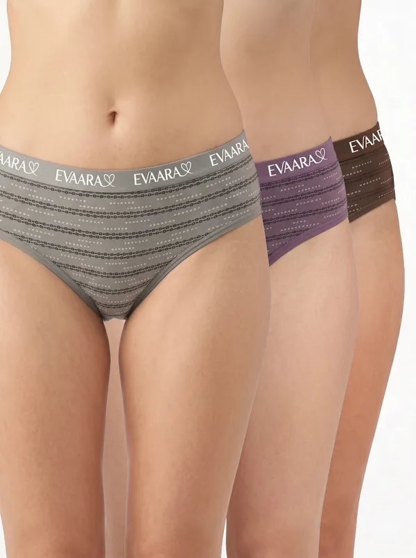 Multicolour_Cotton_Panty_For_Women_(Pack_Of_3)