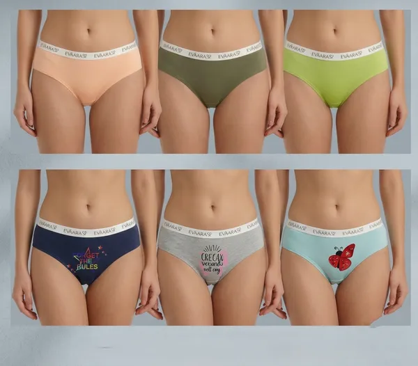Multicolour_Cotton_Panty_For_Women_(Pack_Of_3)
