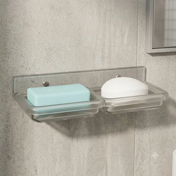 square_double_soap_dish