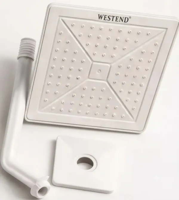 White_Abs_Rain_Shower_Head_For_Bathroom