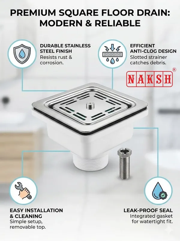 Silver_Stainless_Steel_+_Pvc_Floor_Drain_For_Bathroom_Pack_Of_2