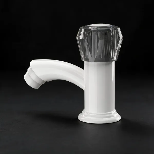 White_And_Black_Polypropylene_Random_Copolymer_(Ppr/Pprc)_Single_Tap_Faucet_For_Kitchen_&_Bathroom_Pack_Of_2