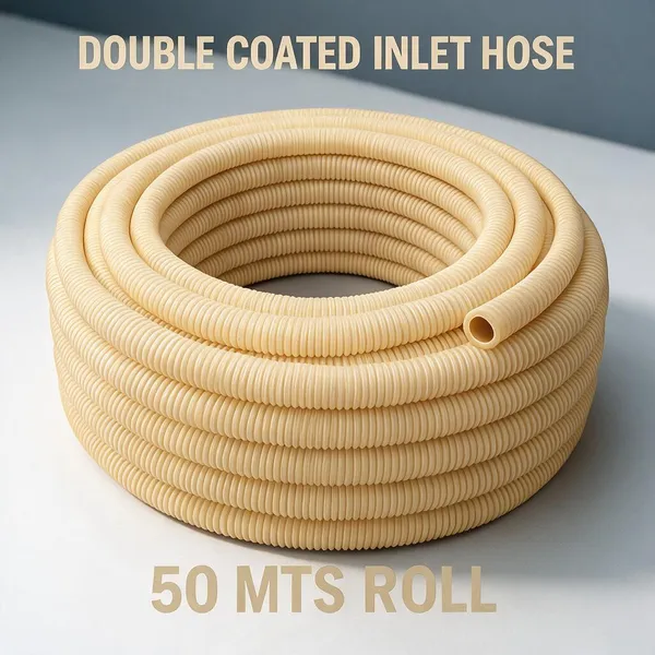 Beige_Pvc_Corrugated_Inlet_Hose_For_Bathroom