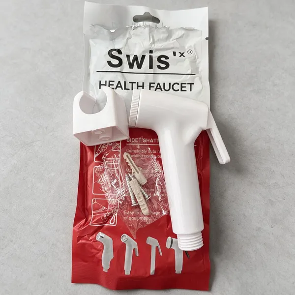 White_Abs_Health_Faucet_Bidet_Spray_Set_For_Bathroom_Pack_Of_4