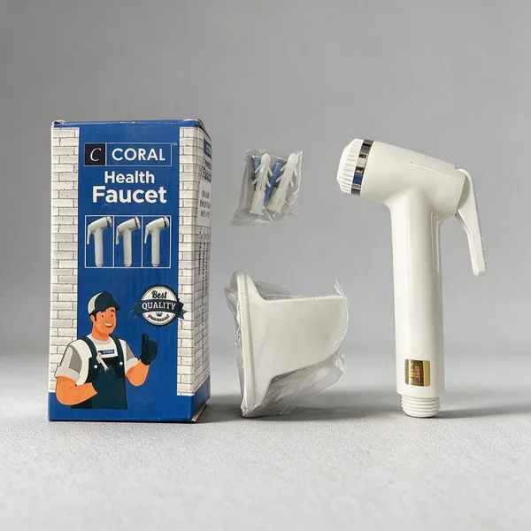 White_Pvc_Handheld_Health_Faucet_Set_For_Bathroom_Pack_Of_2
