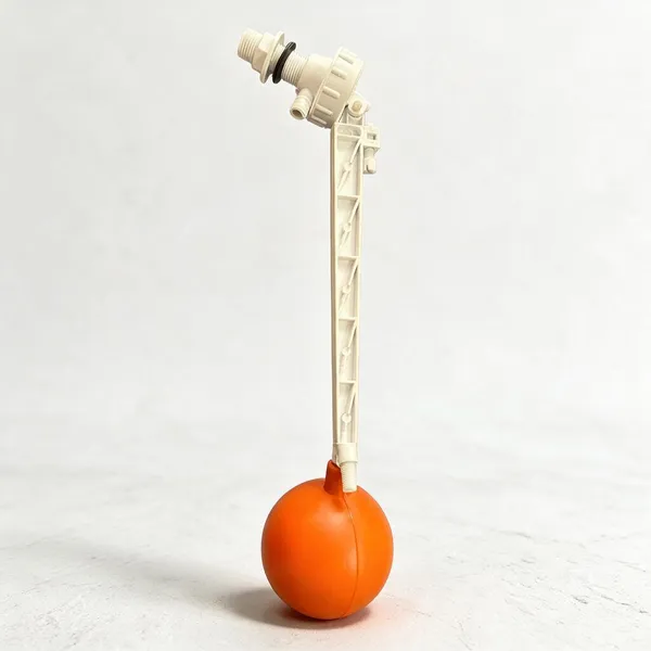 Cream_And_Orange_Pvc_Float_Valve_For_Motorcycle_Pack_Of_4