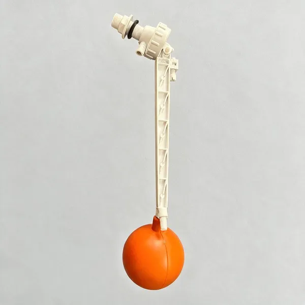 Cream_And_Orange_Pvc_Float_Valve_For_Motorcycle_Pack_Of_4