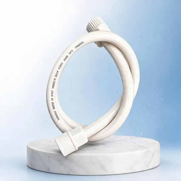 White_Polymerised_Thermoplastic_Health_Faucet_Hose_Pipe_For_Bathroom_Pack_Of
