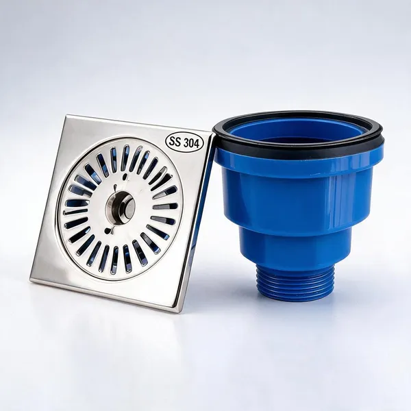 Blue_Abs_Floor_Drain_For_Bathroom