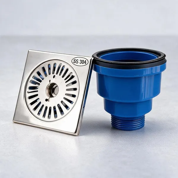 Blue_Abs_Floor_Drain_For_Bathroom