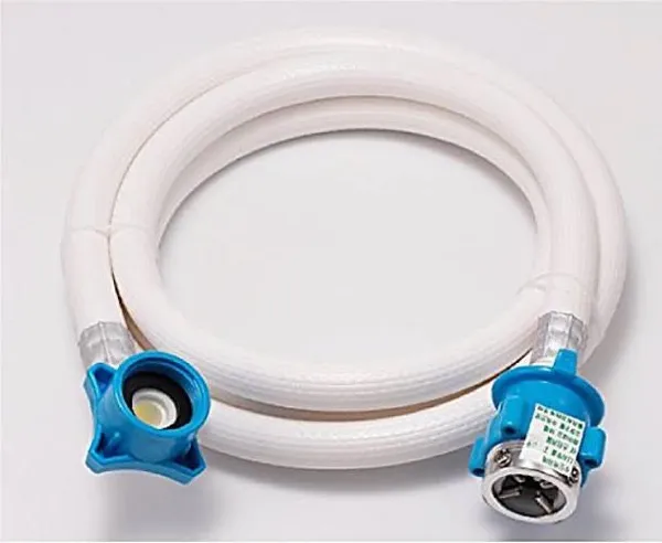White_And_Blue_Pvc_+_Plastic_Washing_Machine_Inlet_Hose_For_Washing_Machine_Pack_Of_2