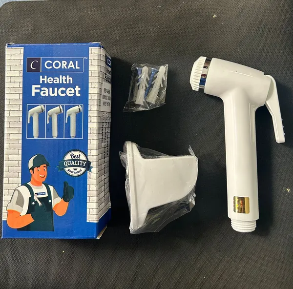 White_Pvc_Handheld_Health_Faucet_Set_For_Bathroom_Pack_Of_2