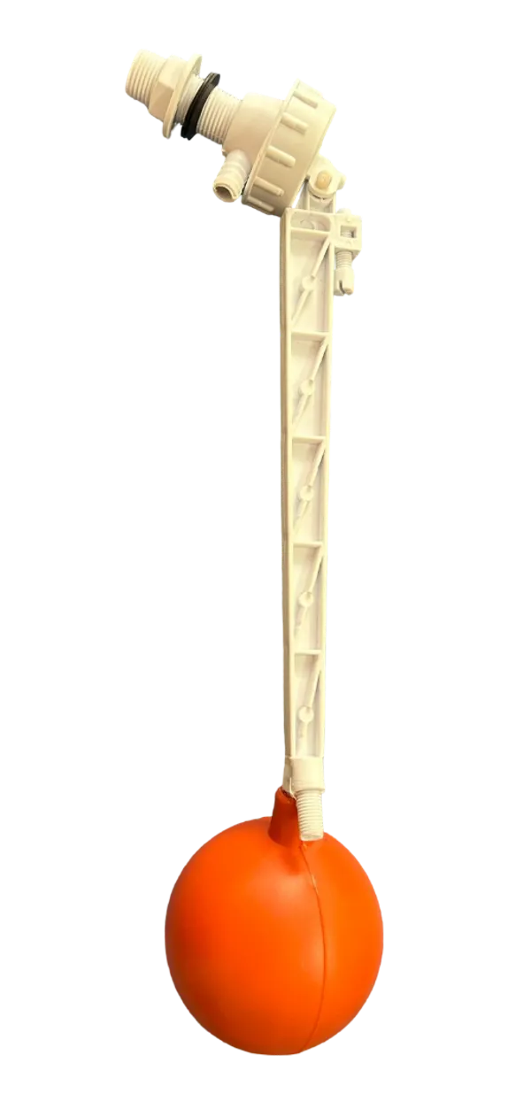 Cream_And_Orange_Pvc_Float_Valve_For_Motorcycle_Pack_Of_4