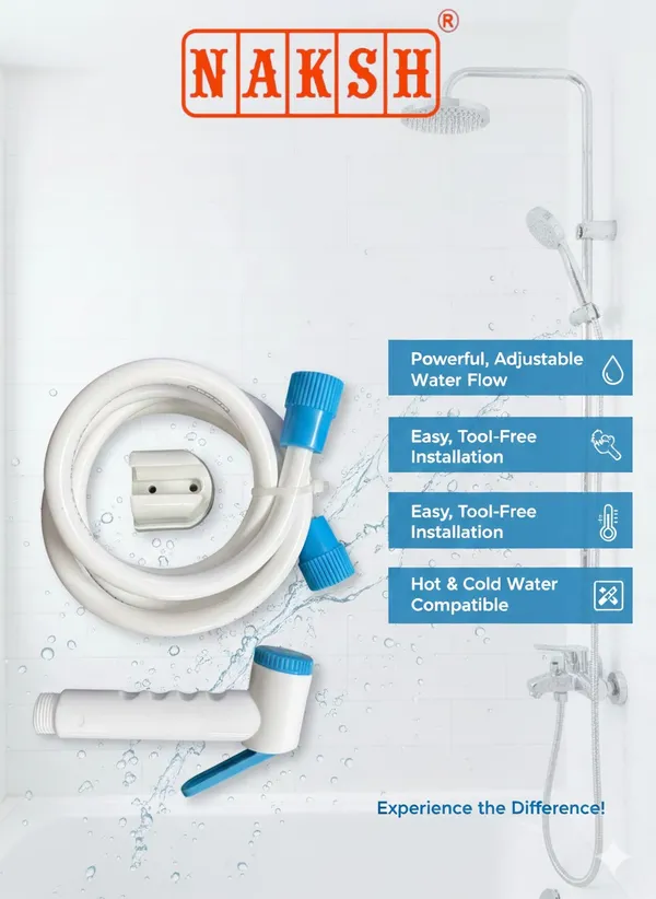 White_Pvc_Handheld_Health_Faucet_Set_For_Bathroom_Pack_Of_2