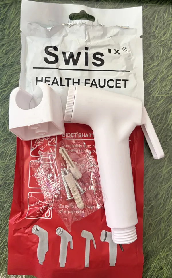 White_Abs_Health_Faucet_Bidet_Spray_Set_For_Bathroom_Pack_Of_4