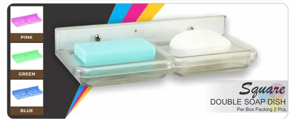 square_double_soap_dish