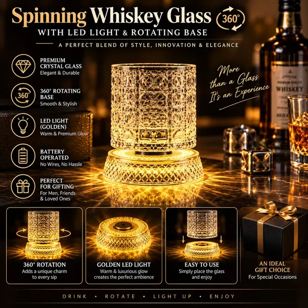 Spinning_Whiskey_Glass_with_LED_Light,_350ml_360°_Rotating_Crystal_Whiskey_Tumbler_for_Whisky,_Scotch_&_Bourbon,_Unique_Barware_Gift_for_Men,_Pack_of_1