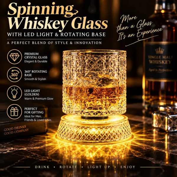 Spinning_Whiskey_Glass_with_LED_Light,_350ml_360°_Rotating_Crystal_Whiskey_Tumbler_for_Whisky,_Scotch_&_Bourbon,_Unique_Barware_Gift_for_Men,_Pack_of_1
