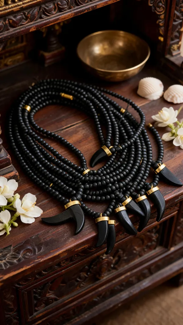 Malawale_Black_Single_Teeth_Karungali_Mala_Necklace