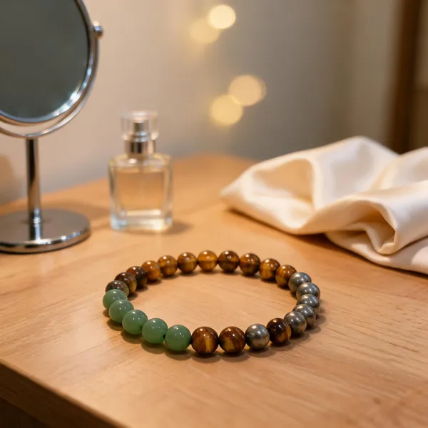 Multicolor_Crystal_Beads_Om_Bracelet_For_Men_&_Women