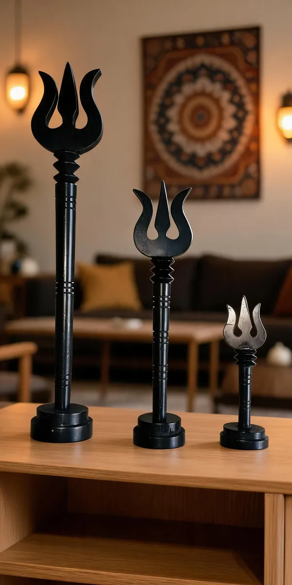 Wood_Black_Trishul_Religious_Decorative_Figurine