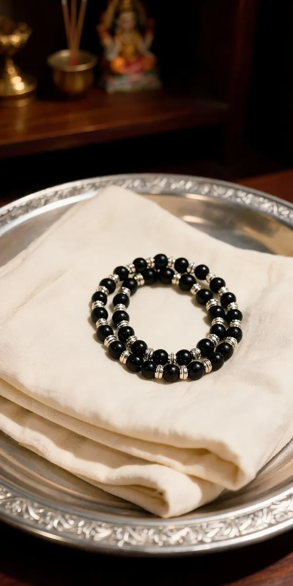 Black_Karungali_Beads_German_Silver_Capping_Mala_For_Devotees