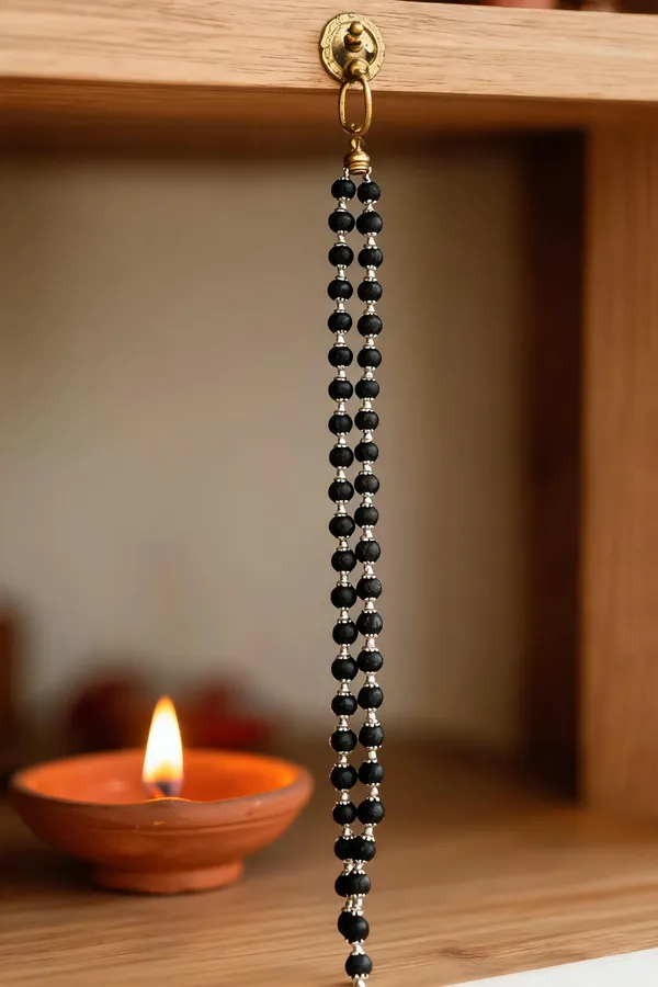 Black_Karungali_Beads_German_Silver_Capping_Mala_For_Devotees