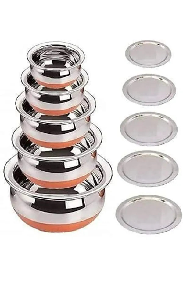 Stainless_Steel_Stackable_Storage_Containers_5_Pics_With_Lids