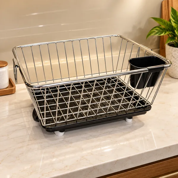 Stainless_Steel_Dishwasher_Rack_With_Cutlery_Holder