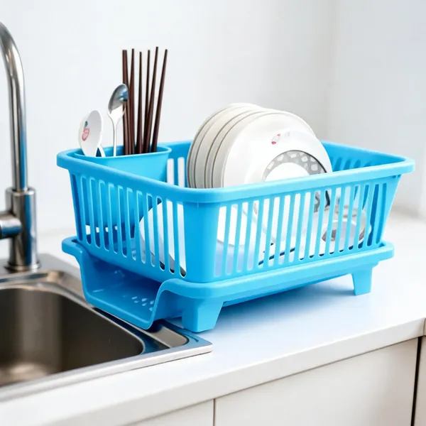 Blue_Plastic_Kitchen_Dish_Drying_Rack