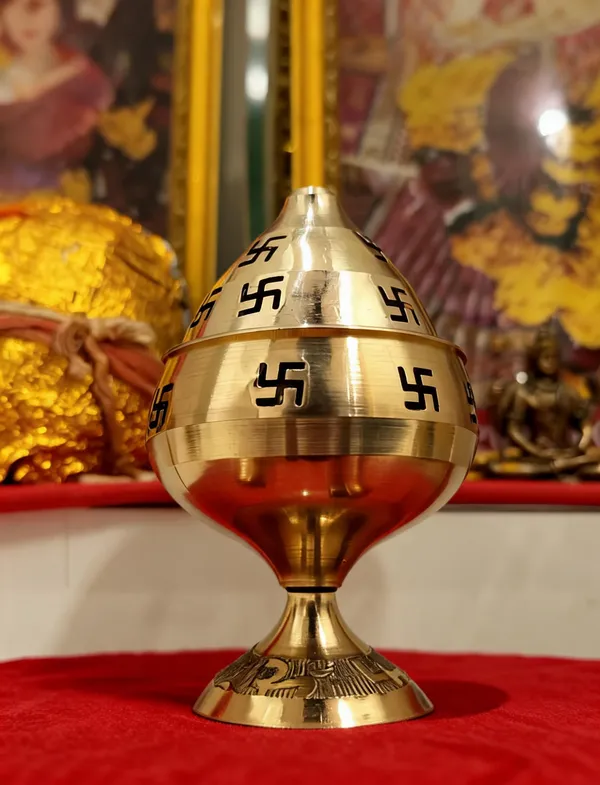 Brass_Akhand_Diya_Puja_And_Religious_Use