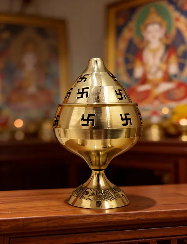 Brass_Akhand_Diya_Puja_And_Religious_Use