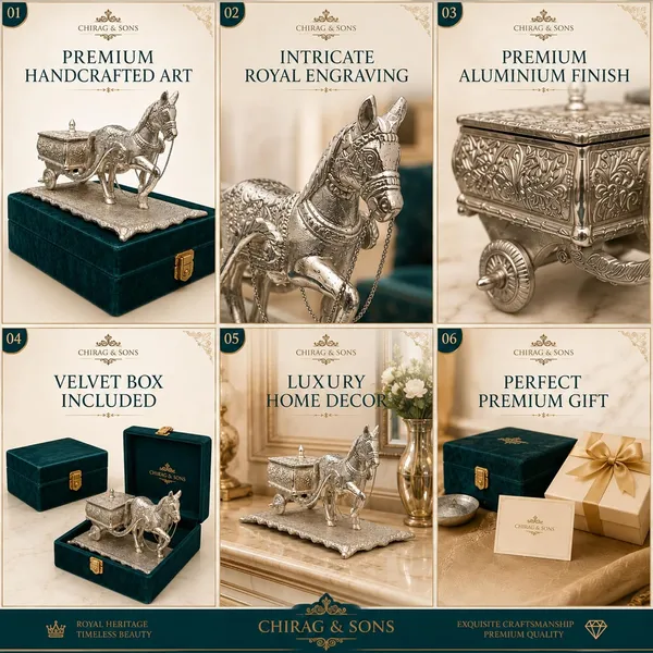 Handcrafted_Silver_Aluminium_Horse_Cart_Showpiece_Royal_Traditional_Indian_Carriage_Idol_For_Home_Decor_Office_Table_Festive_Gifting_Living_Room_Decoration