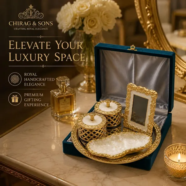 Premium_Aluminium_Decorative_Vanity_Set_With_Tray_Mirror_And_Storage_Containers_Collection_For_Home_Decor_Organization