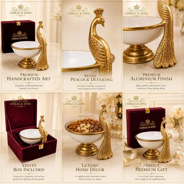 Premium_Aluminium_Decorative_Bowl_With_Peacock_Accent_Tabletop_Display_Piece_Home_Decor_Collection