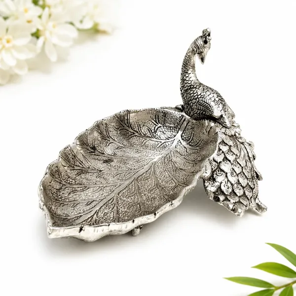 Decorative_Peacock_Leaf_Tray_Premium_Metal_Finish_Serving_Display_Tray_Multipurpose_Bowl_For_Dry_Fruits_Chocolates_Potpourri_Jewelry_Home_Decor_1_Piece
