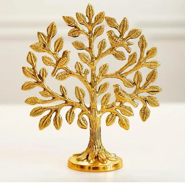 Pure_100_Brass_Kalpvriksh_Tree_With_Birds_Kalpavriksha_Tree_Of_Life_Showpiece_For_Table_Decor_5_9_Inch_Kalpvriksha_Vastu_Fengshui_Decor_Home_Puja_Temple_Ornament_Good_Luck_Gift_4