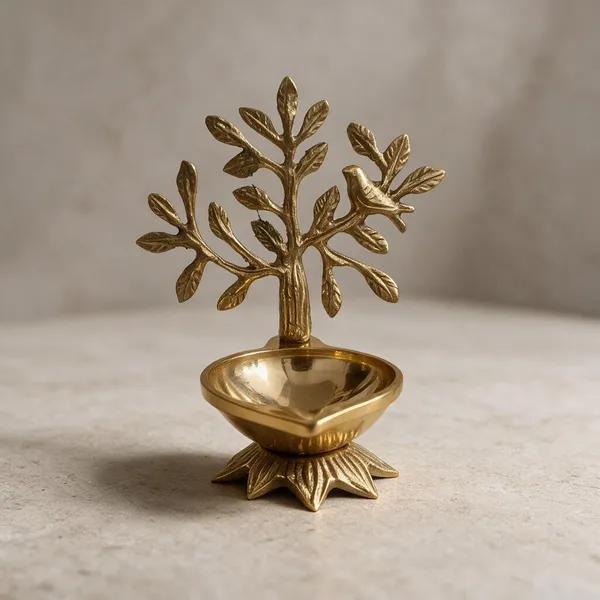 Brass_Decorative_Tree_Motif_Diya_Oil_Lamp