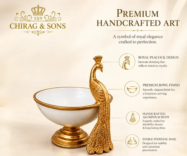 Premium_Aluminium_Decorative_Bowl_With_Peacock_Accent_Tabletop_Display_Piece_Home_Decor_Collection