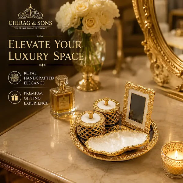 Premium_Aluminium_Decorative_Vanity_Set_With_Tray_Mirror_And_Storage_Containers_Collection_For_Home_Decor_Organization