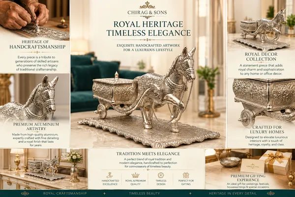 Handcrafted_Silver_Aluminium_Horse_Cart_Showpiece_Royal_Traditional_Indian_Carriage_Idol_For_Home_Decor_Office_Table_Festive_Gifting_Living_Room_Decoration